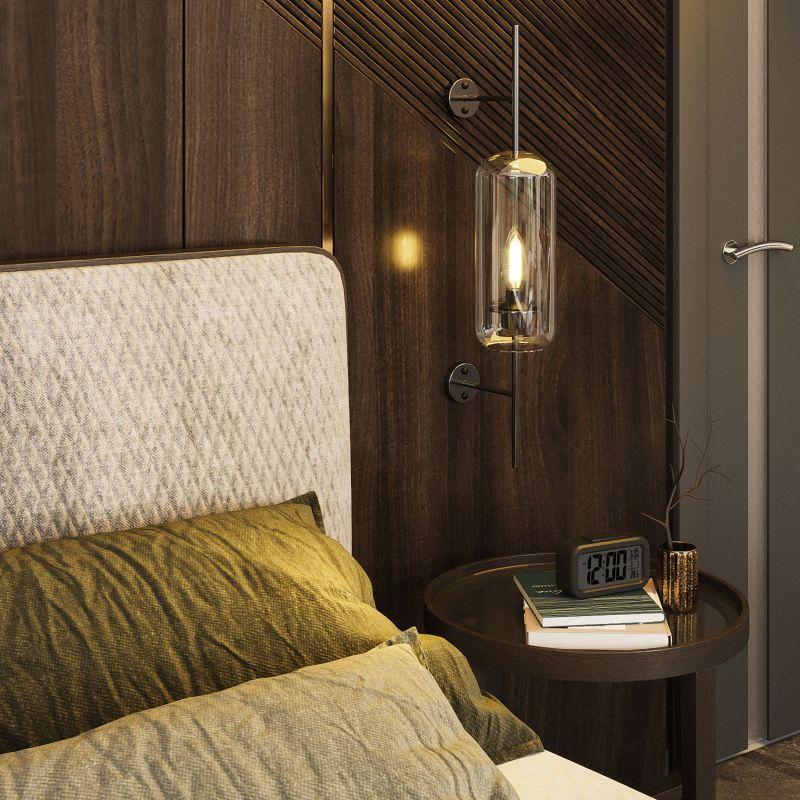 Лампа светодиодная филаментная Black Filament 9Вт свеча 2700К E14 Gauss 103801109