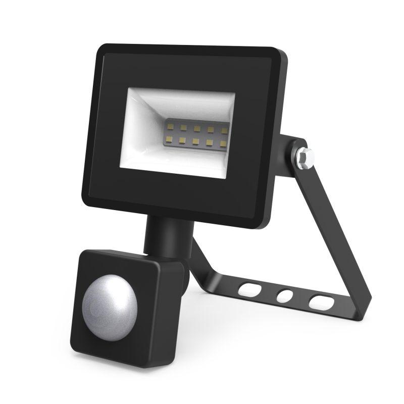 Прожектор светодиодный Elementary 10Вт 700лм IP65 6500К с датчиком движения Gauss 628511310