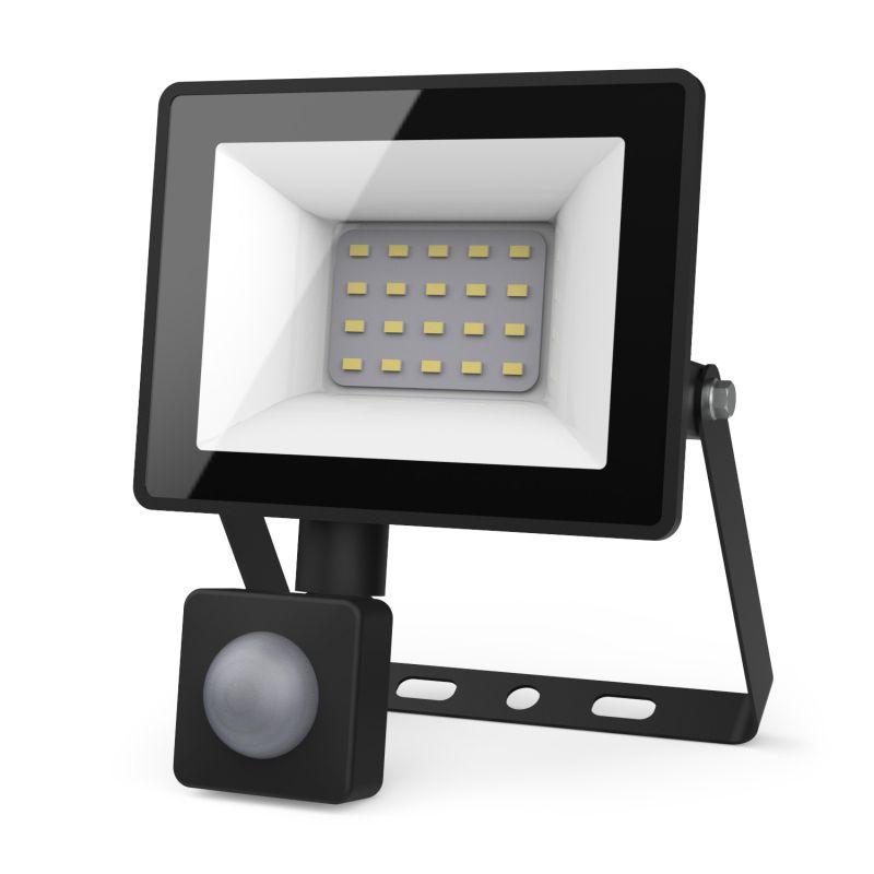 Прожектор светодиодный Elementary 20Вт 1380лм IP65 6500К с датчиком движения Gauss 628511320