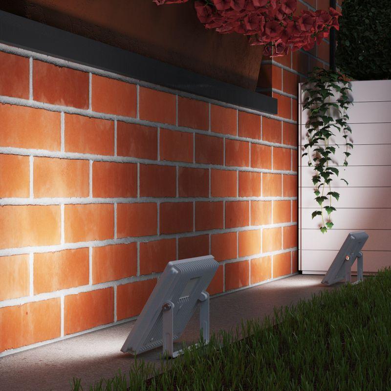 Прожектор светодиодный Elementary 50Вт 3500лм IP65 6500К бел. Gauss 613120350