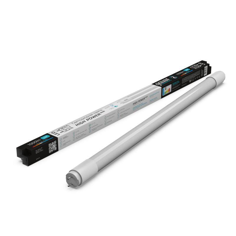 Лампа светодиодная Elementary T8 12Вт 4000К G13 1000лм 600мм стекло Gauss 93022