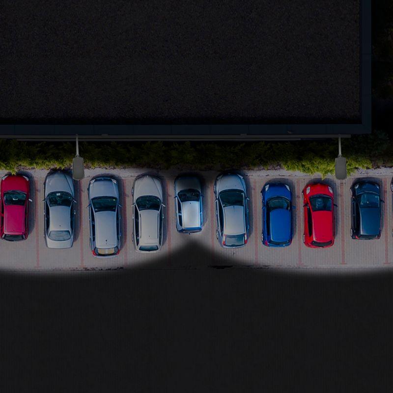 Светильник светодиодный Qpus 370х145х45 30Вт 5000К 3600лм IP65 110-260В уличный КСС "Ш" 1/6 Gauss 629535330