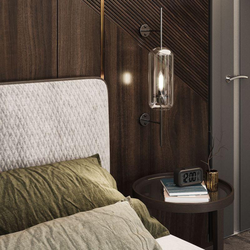 Лампа светодиодная филаментная Black Filament 5Вт свеча 4100К E14 Gauss 103801205