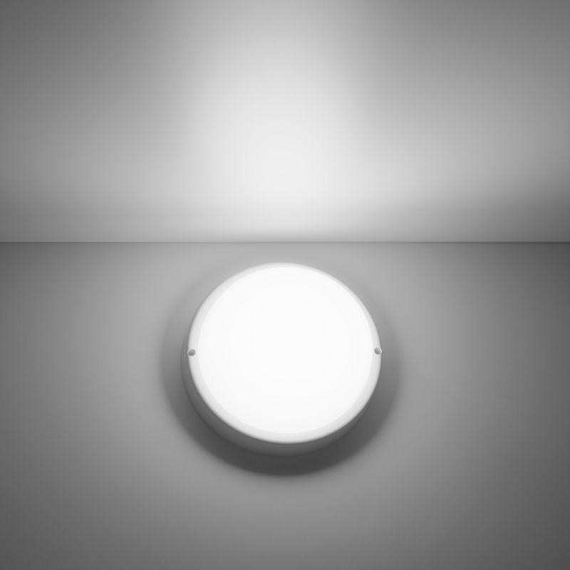 Светильник светодиодный ДБП-20 Вт 1620 Лм 4000K IP65 D175х52 мм ЖКХ круг Elementary Gauss (126411220)