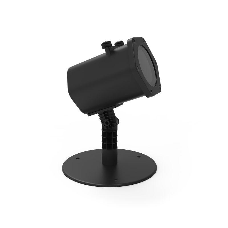 Проектор светодиодный Holiday 4 картинки анимирован. картинка Дед Мороз; Рождественский Олень; Подарки; елка IP44 GAUSS HL093