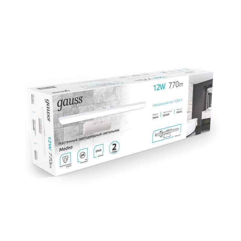 Светильник светодиодный настенный ДПБ-12 Вт 700 Лм 200-240 В 550 мм LED акцентный BR023 Medea Gauss (BR023)