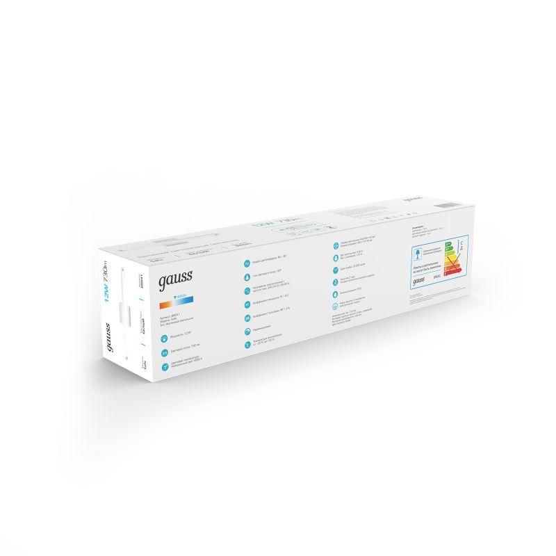 Светильник светодиодный настенный ДПБ-12 Вт 660 Лм 200-240 В 400 мм LED акцентный BR041 Safo Gauss (BR041)