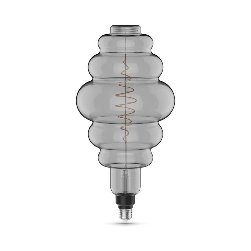 Лампа светодиодная LED 8.5 Вт 165 Лм 1800К теплая Е27 Honeycomb gray Filament Gauss (161802005)