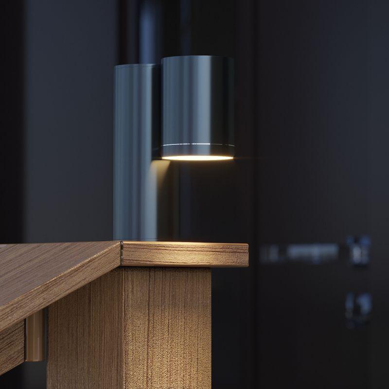 Светильник садово-парковый 35Вт (max) 1хGU10 настенный архитектурный 220-240 В 50Hz IP54 142х155х70 мм Sonata Gauss (GD151)