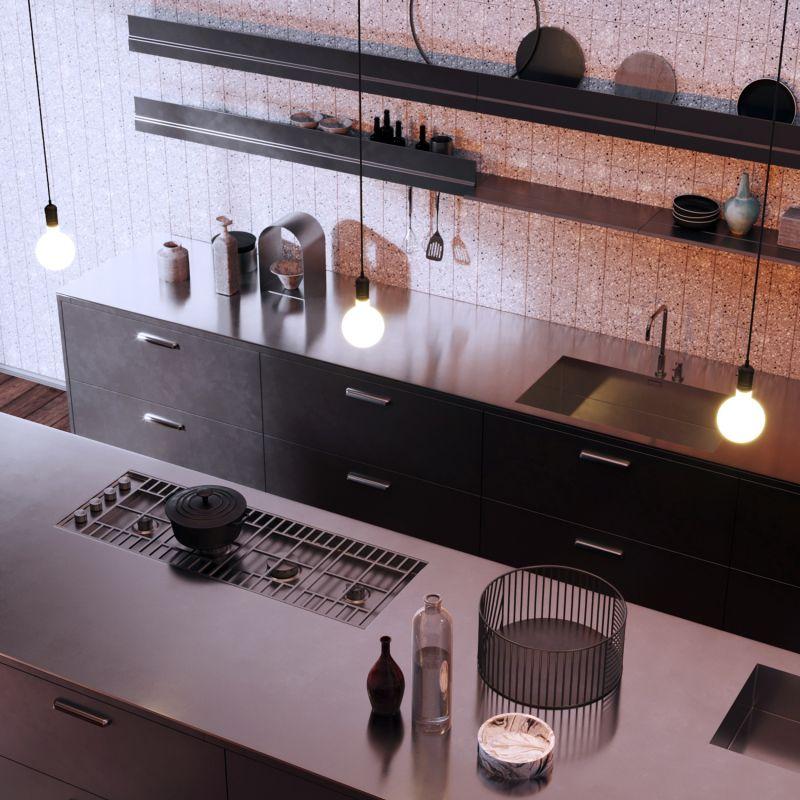 Лампа светодиодная LED 14 Вт 1170 Лм 4100К белая Е27 G200 диммируемая milky Filament Gauss (153202214-D)