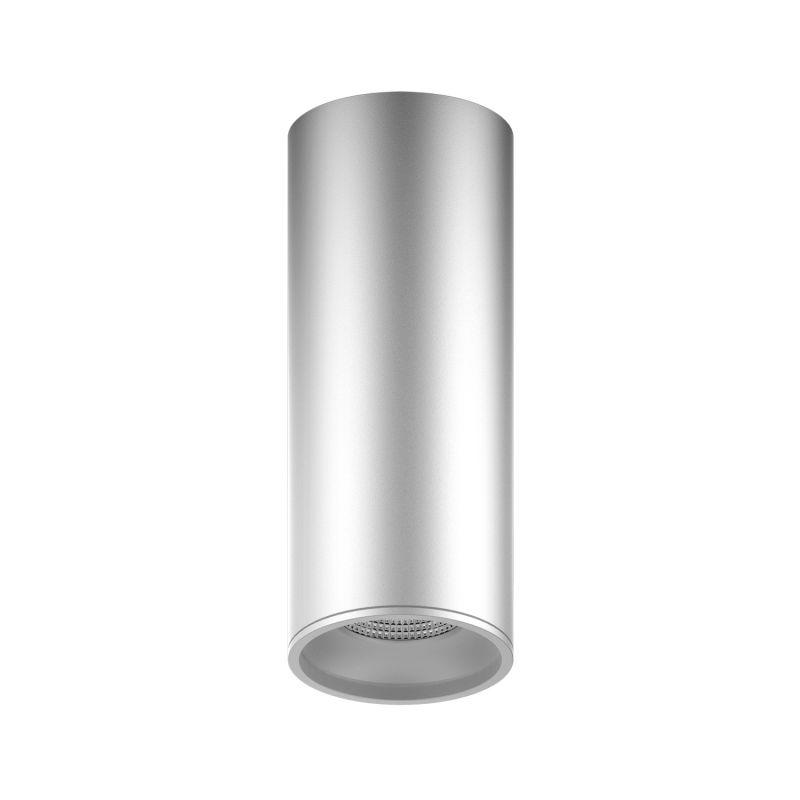 Светильник светодиодный Overhead ДПО 12Вт 4100К IP20 920лм 170-240В 79х200мм цилиндр накладной хром/сатин GAUSS HD006