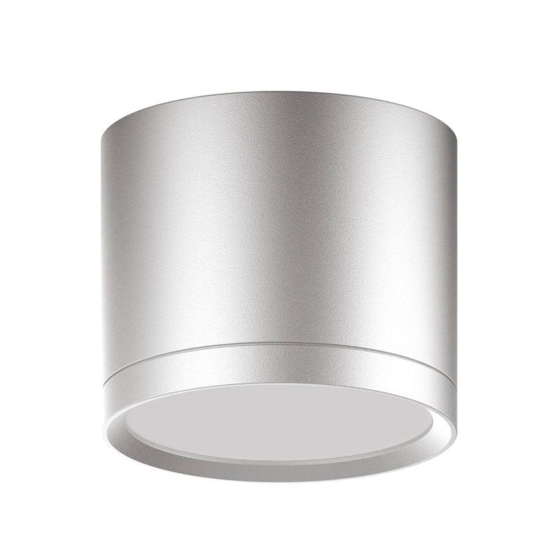 Светильник светодиодный Overhead ДПО 10Вт 4100К IP20 720лм 170-240В 88х75мм цилиндр накладной с рассеив. хром/сатин GAUSS HD020