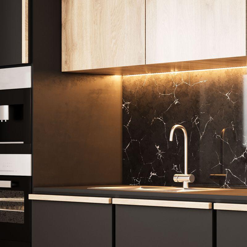 Лента светодиодная Elementary 4.8Вт/м 60LED/м тепл. бел. IP66 12В DC (уп.5м) GAUSS 356000105