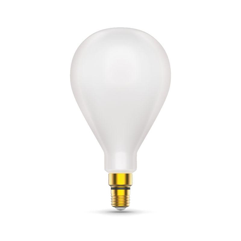 Лампа светодиодная LED 10 Вт 890 Лм 4100К белая Е27 А160 диммируемая milky Filament Gauss (179202210-D)