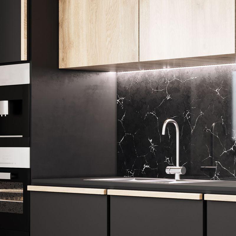 Лента светодиодная LED 6 Вт/м 600 Лм/м 2835-SMD 60 шт/м 12 В DC 4000К4000КIP65 блистер (5 м ) (комплект) Basic Gauss (BT014)