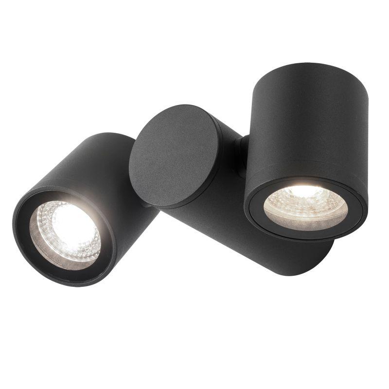 Светильник садово-парковый 2х35 Вт (max) 2хGU10 настенный архитектурный 220-240 В 50Hz IP54 221х155х70 мм Sonata Gauss (GD152)