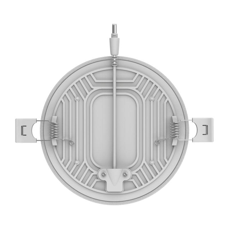 Светильник светодиодный встраиваемый ДВО-24 Вт 2400 Лм 4000К круг IP20 монтажный d155 мм 170х27 мм 85-265 В Frameless Gauss