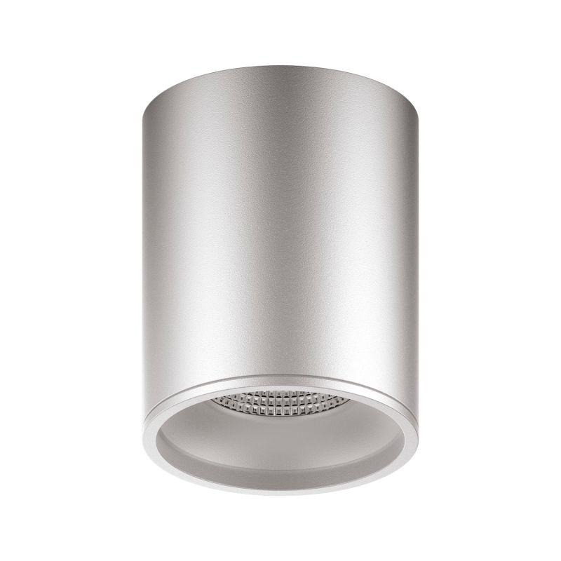 Светильник светодиодный накладной ДПО-12Вт 4100K 79x100мм HD004 (хром сатин) Gauss (HD004)