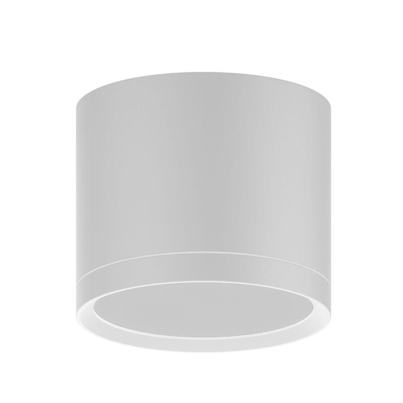 Светильник светодиодный ДПО 10 Вт 720 Лм 4100К цилинндр накладной 170-240 В 88х75 мм IP20 белый с рассеивателем LED Overhead Gauss (HD024)