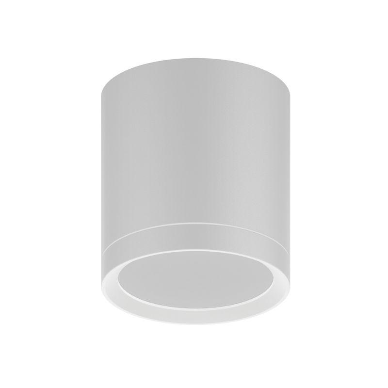 Светильник светодиодный ДПО 6 Вт 420 Лм 4100К цилинндр накладной 170-240 В 68х75 мм IP20 белый с рассеивателем LED Overhead Gauss (HD022)