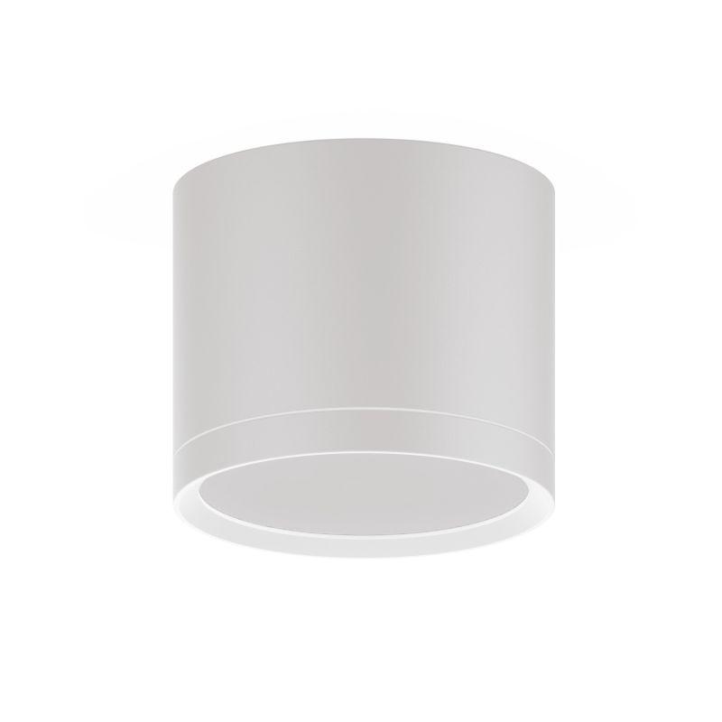 Светильник светодиодный ДПО 10 Вт 700 Лм 3000К цилинндр накладной 170-240 В 88х75 мм IP20 белый с рассеивателем LED Overhead Gauss (HD025)