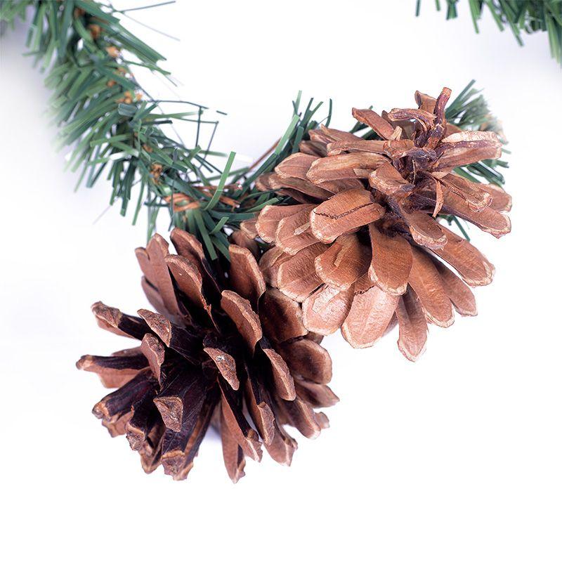 Гирлянда "Еловый шлейф с шишками" 2.75м d41см 300 веток NEON-NIGHT 307-221