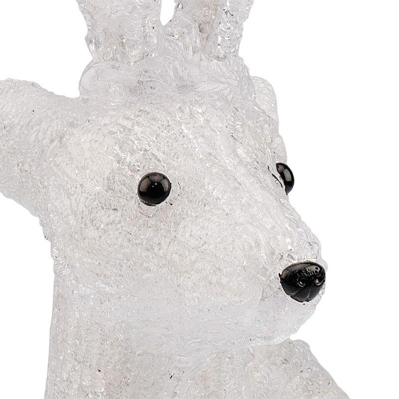 Фигура акриловая "Северный олень" 45см 100LED 4Вт 24В IP65 бел. (с трансф.) NEON-NIGHT 513-270