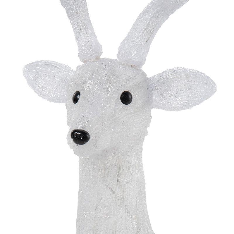 Фигура акриловая "Северный олень" 130см 380LED 14Вт 24В IP65 (с трансф.) бел. NEON-NIGHT 513-271