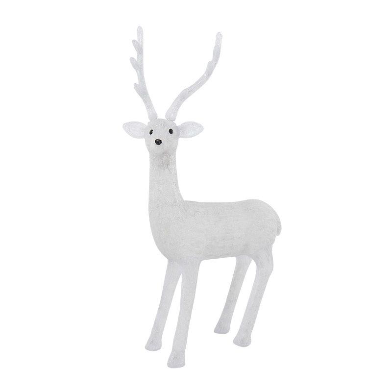 Фигура акриловая "Северный олень" 130см 380LED 14Вт 24В IP65 (с трансф.) бел. NEON-NIGHT 513-271