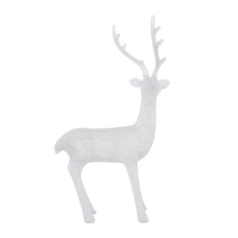 Фигура акриловая "Северный олень" 130см 380LED 14Вт 24В IP65 (с трансф.) бел. NEON-NIGHT 513-271