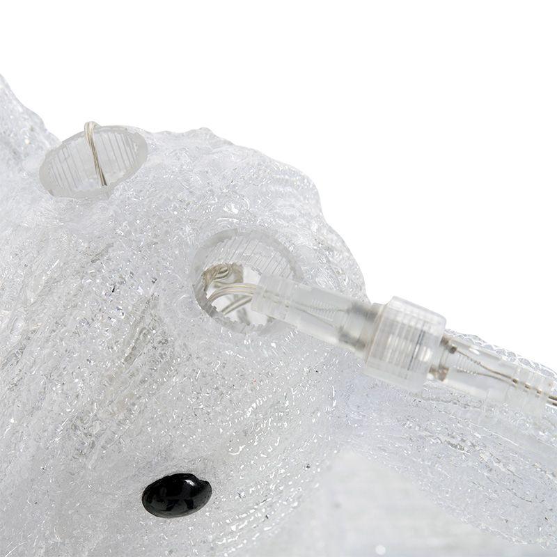 Фигура акриловая "Северный олень" 130см 380LED 14Вт 24В IP65 (с трансф.) бел. NEON-NIGHT 513-271