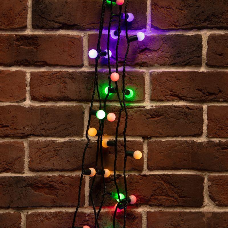 Гирлянда "LED ШАРИКИ" 10мх1.75см 80LED 6Вт 220В IP44 (с контроллером) мульти. NEON-NIGHT 303-509-6