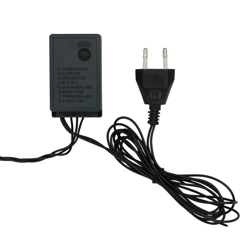 Гирлянда "LED ШАРИКИ" 10мх1.75см 80LED 6Вт 220В IP44 (с контроллером) мульти. NEON-NIGHT 303-509-6