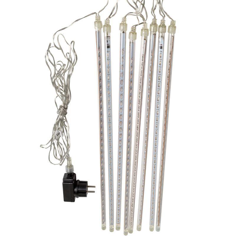 Электроукрашение "Тающая сосулька" 8х30LED 0.5м 220В IP20 бел.; черн. провод NEON-NIGHT 256-313-6