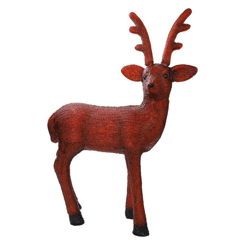 Фигура акриловая "Бурый олень" 78х100см 380LED 23Вт 24В IP65 (с трансф.) бел. NEON-NIGHT 513-305