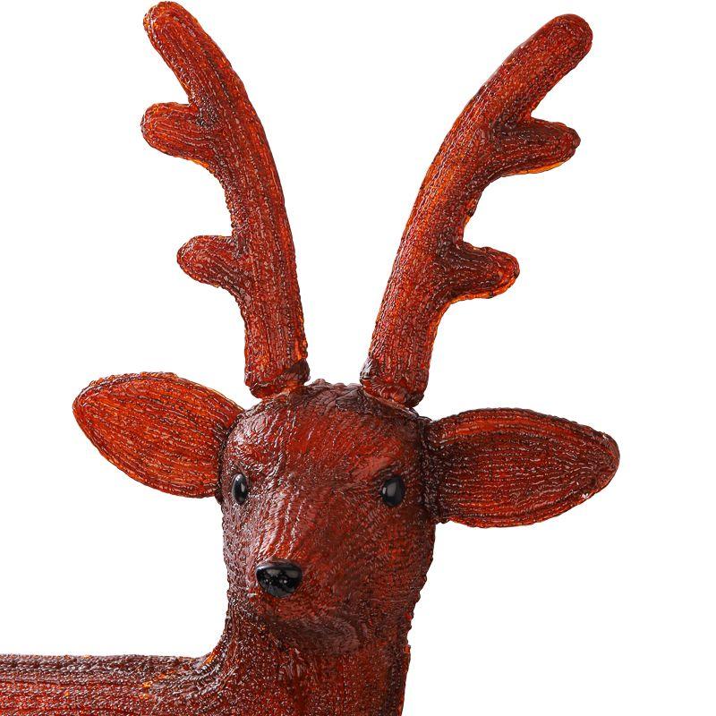 Фигура акриловая "Бурый олень" 78х100см 380LED 23Вт 24В IP65 (с трансф.) бел. NEON-NIGHT 513-305