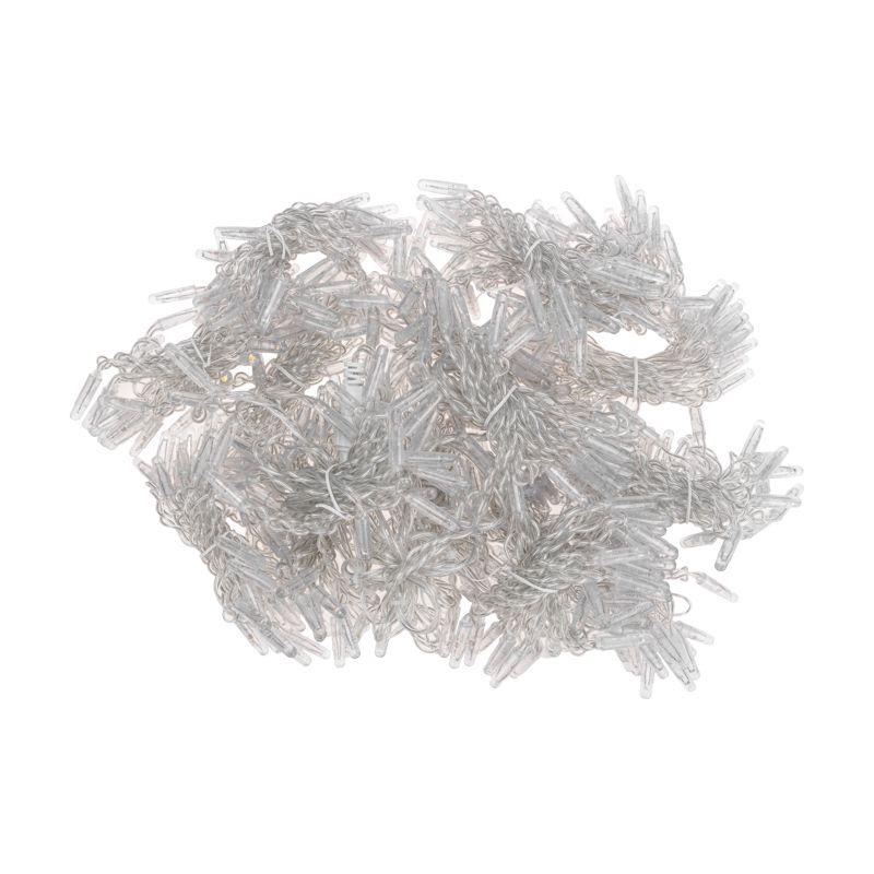 Гирлянда Дождь "ПЛЕЙ-ЛАЙТ" 2х3м фиксинг силикон. провод; син. 448 LED 27Вт 220В IP44 NEON-NIGHT 235-153-6