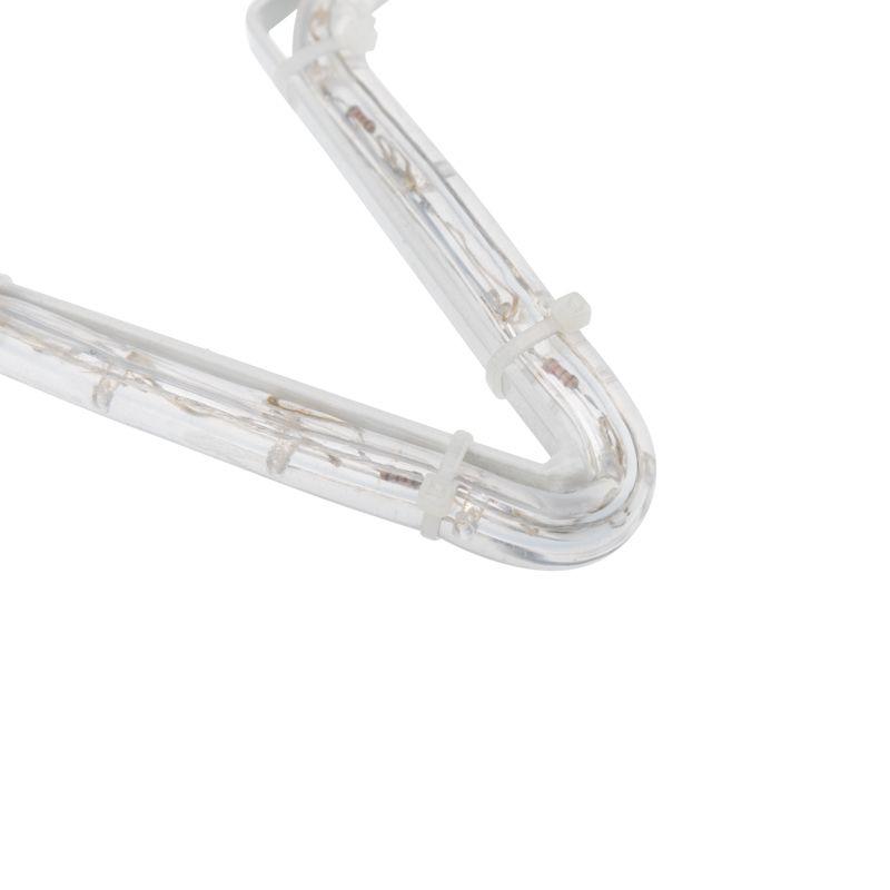 Фигура профессиональная световая Звездочка LED белый 30х28см (501-211-1)