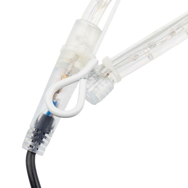 Фигура профессиональная световая Звездочка LED белый 30х28см (501-211-1)