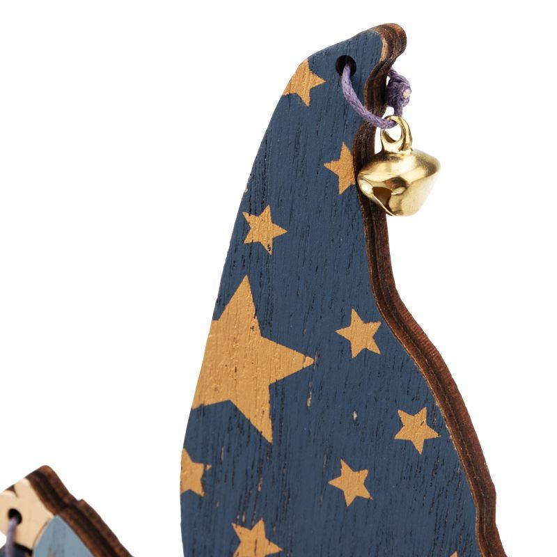 Деревянная домашняя фигурка Гном с носком 15х4х17 см NEON-NIGHT (504-009)