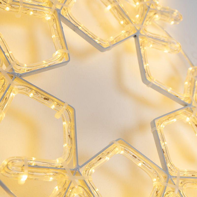 Фигура из дюралайта "Снежинка большая" 55смх55см 42Вт 220В IP44 бел. NEON-NIGHT 501-324