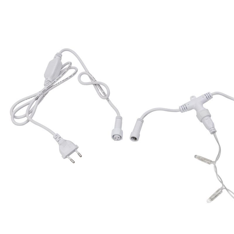 Гирлянда Дождь "ПЛЕЙ-ЛАЙТ" 2х6м фиксинг син. силикон. провод 220В NEON-NIGHT 235-173