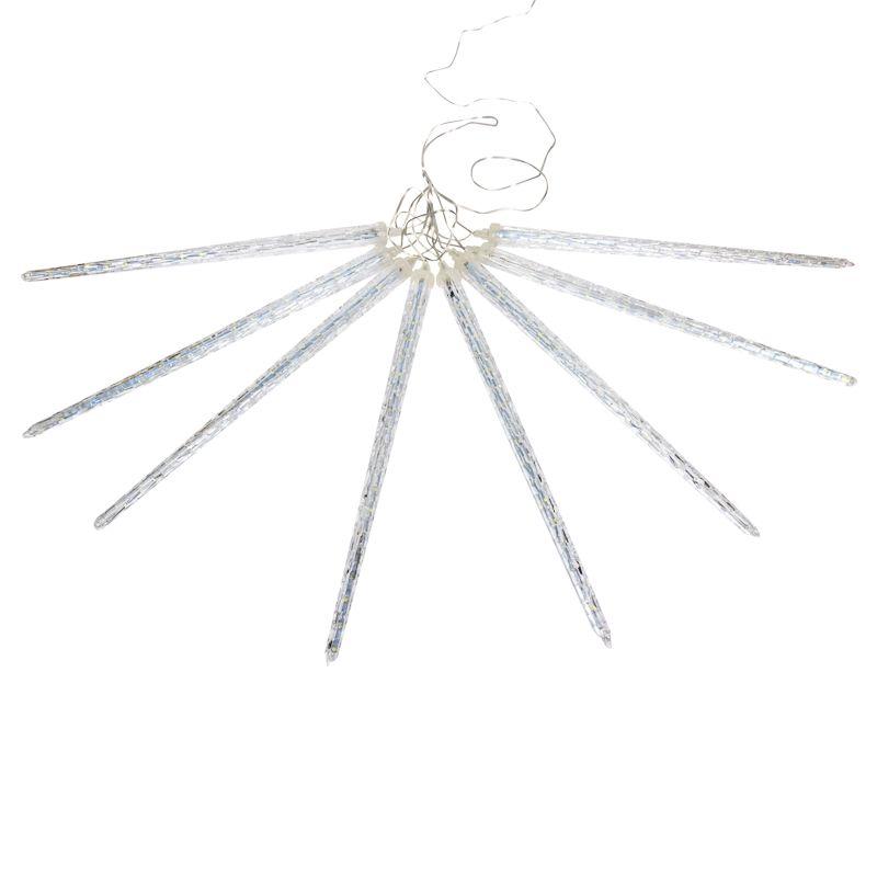 Гирлянда светодиодная "Сосульки" 3.5м 8 сосулек х50см 300LED 7Вт IP20 Neon-Night 256-415