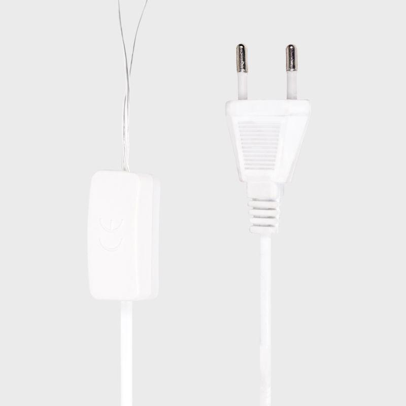 Горка новогодняя 7 свечек (7LED) тепл. бел. 0.5Вт 230В IP20 красн. Neon-Night 501-082