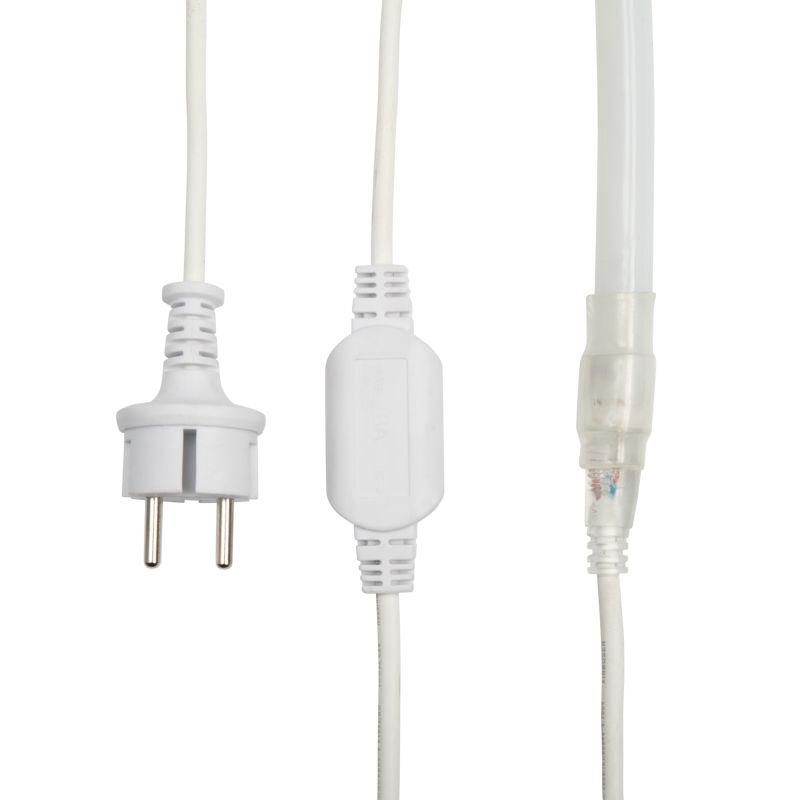 Шнур светодиодный гибкий неон 360 (круглый) бел. (уп.50м) Neon-Night 131-315