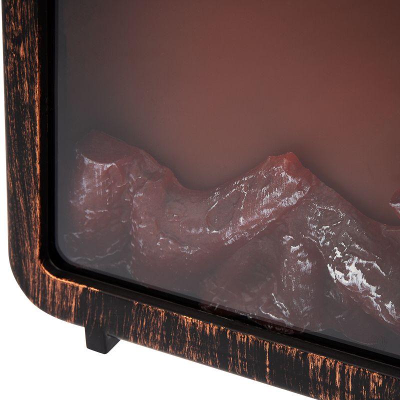 Камин светодиодный "Лофт" 17х10х24.5см эффект живого огня USB и элементы питания 3хC (не в компл.) Neon-Night 511-034