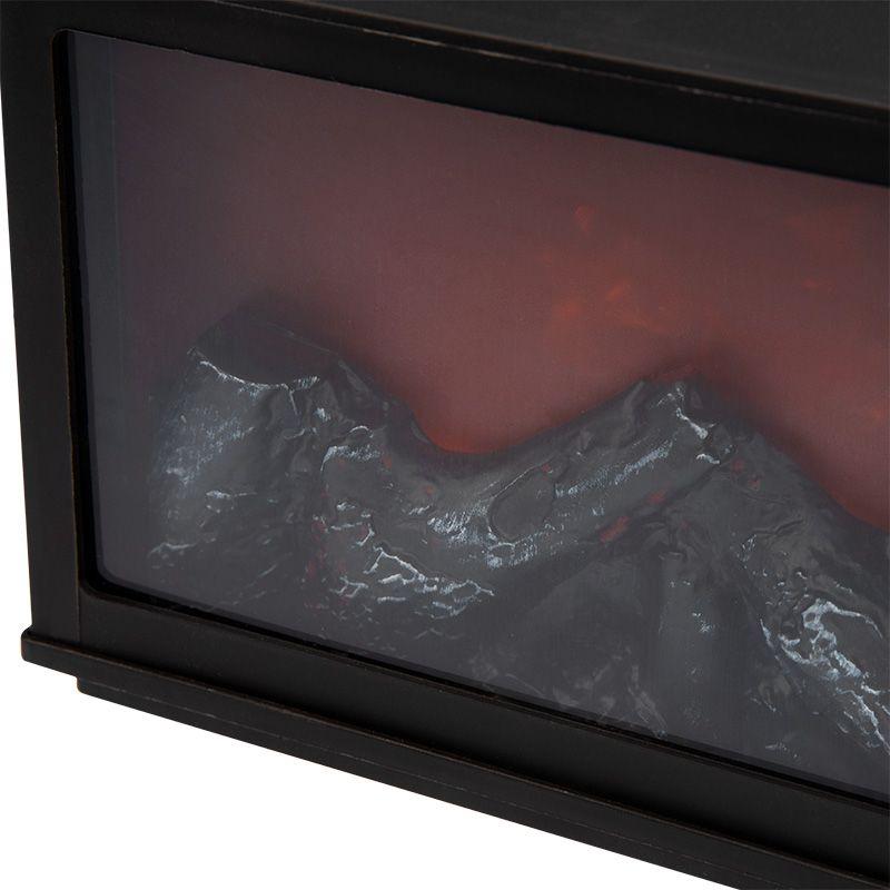 Камин светодиодный "Сканди" 18х9х16см эффект живого огня элементы питания 3хC (не в компл.) Neon-Night 511-033