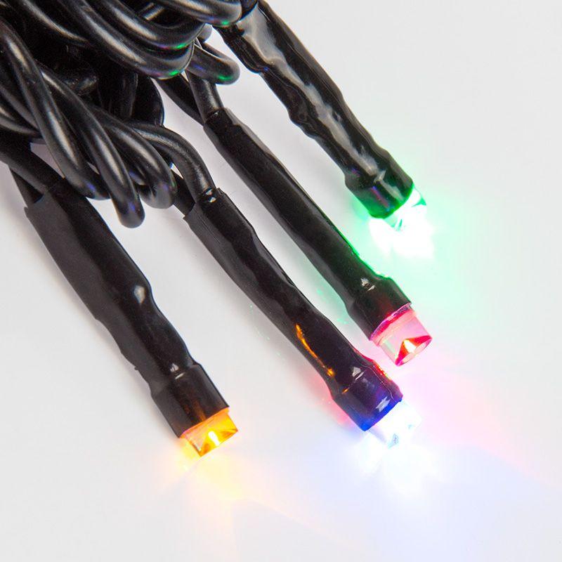 Гирлянда "ТВИНКЛ ЛАЙТ LED" (с контроллером 8 режимов) 20м 200LED 20Вт 220В IP65 мульти. NEON-NIGHT 303-149