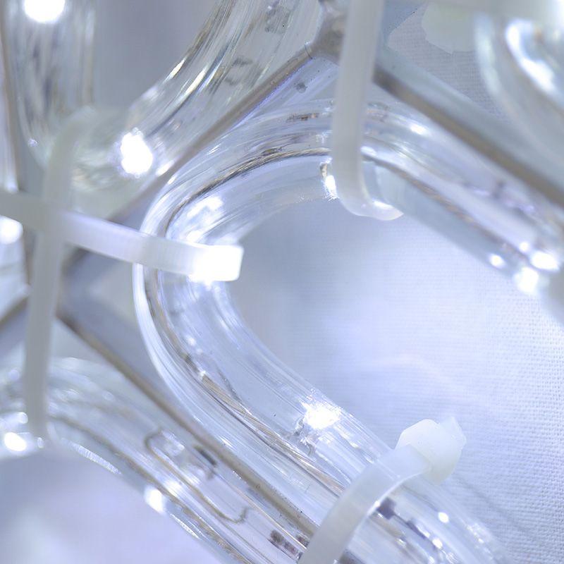 Фигура из дюралайта "Снежинка" 55смх55см 28Вт 220В IP44 бел. NEON-NIGHT 501-334