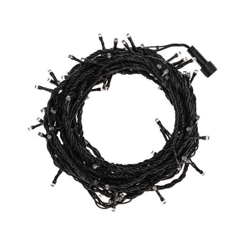 Гирлянда "ТВИНКЛ ЛАЙТ LED" (с контроллером 8 режимов) 10м 100LED 10Вт 220В IP44 мультиколор NEON-NIGHT 303-139